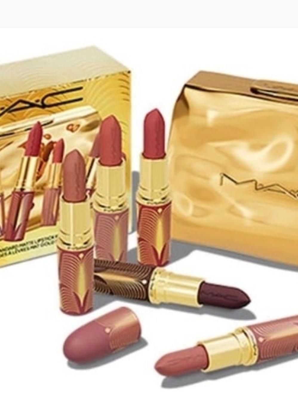 MAC Cosmetics Lipstick Collection - Rose, Mauve & Berry Mix